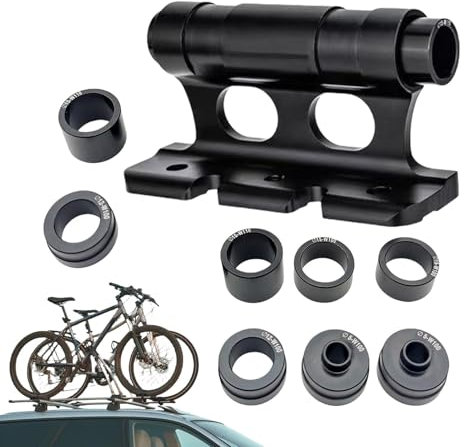 Fahrrad-Vorderradgabelhalterung, Gabelmontage-Fahrradblock - Fahrradblockständer - Schnellspanner-Vorderradgabelhalterung, Fahrradständerhalter, Auto-Dachträger, Fahrrad-Autoträger-Zubehör