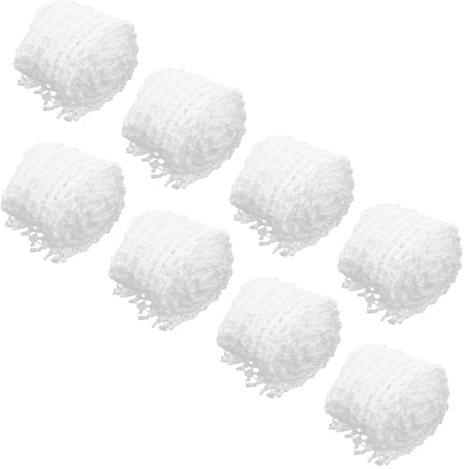 Alipis 8 Pezzi Rotolo di Rete per Sacchetto di Rete in Cotone Rete Elastica per Salsiccia per