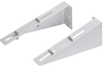 3S SuperSamaStore Coppia di Mensole Fisse per Installazione Lavabo Disabili, Supporti da Avvitare al Muro per Fissaggio Lavandino Diversamente Abili, Viteria per Montaggio Inclusa