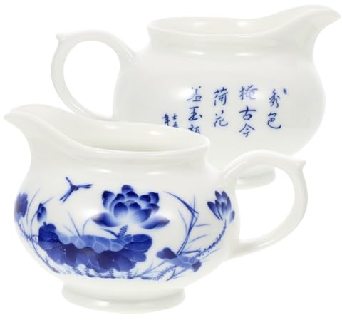ULTECHNOVO 2 Piezas Salsera De Cerámica Blanca Taza Para Salsa Recipiente Para Salsa Para Leche Salsera Para Restaurante Para Condimentos