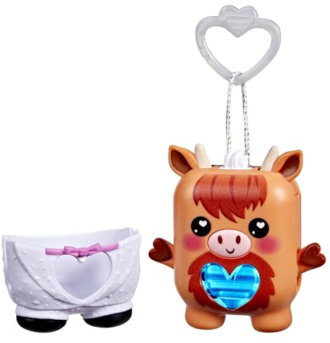 Hasbro Nano-mals Cowbert the Highland Cow, elektroniskt fidgethusdjur