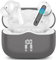 Cuffie Bluetooth 5.4 In Ear, Auricolari Bluetooth HiFi Stereo con 4 Microfoni ENC Cancellazione Rumore, 40 Ore Cuffie Wireless LED, IP7 Impermeabili Cuffiette Sport, Cuffie Senza Fili USB-C, Grigio