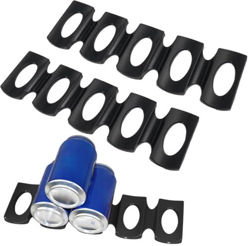 JEYORZY 2 Pezzi portabottiglie, Porta Bottiglie da Frigo, portabottiglie pieghevole, frigorifero con supporto per impilamento, Porta Bottiglie da Frigo, Portabottiglie Frigorifero Universale