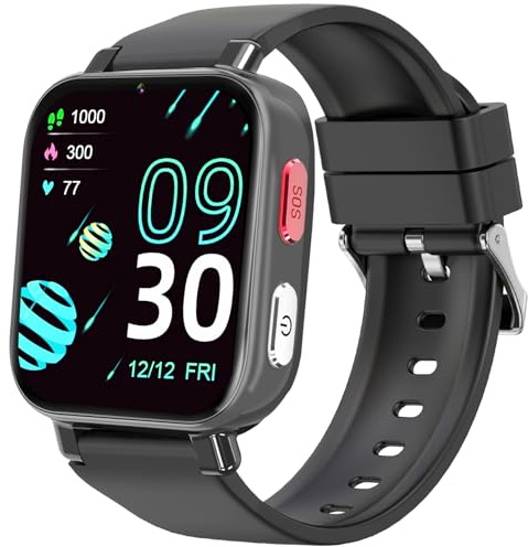 Ucani Montre Connectée Enfants (Noir)