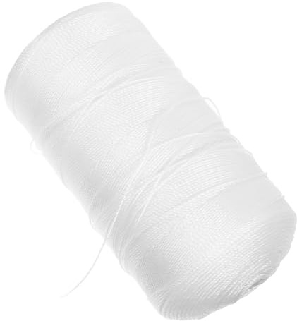 DIKACA Multi-strand Garden Twine String for Plants Corrosion-resistant Climbing and Outdoor Use Strong White PE Rope for Gardening Fishing Boating Versatile Plant Ties