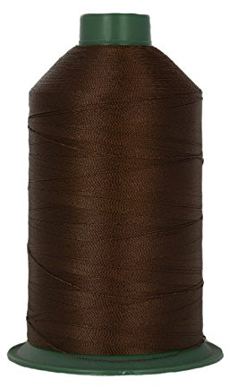 Neumann Handelsvertrieb Industriegarn Dickes Nähgarn Tytan 30/3000 Nähmaschine Stärke 30-3000 Meter (Braun 2605)