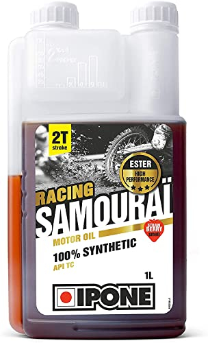 Ipone - Huile moteur 2 temps Samourai Racing FRAISE 1litre