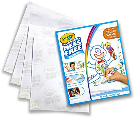 Crayola Color Wonder - 75-2479-E-000 - Mess Free Colouring - White Refill Paper