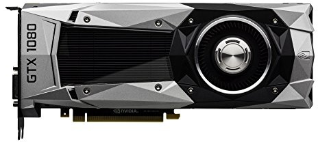 Nvidia – GeForce GTX 1080 Founders Edition 8 Go GDDR5 X PCI Express 3.0 Carte Graphique – Noir