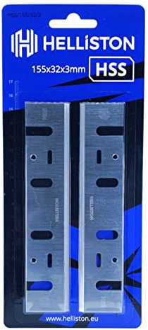 HSS Hobelmesser 155mm für Makita 1805, 1805B, 1805N 155 x 32 x 3 mm (2 Stück)