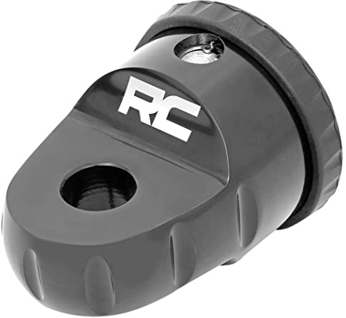 Rough Country RS131A Seilwinde Schäkel/Fingerhut aus Aluminium, Schwarz