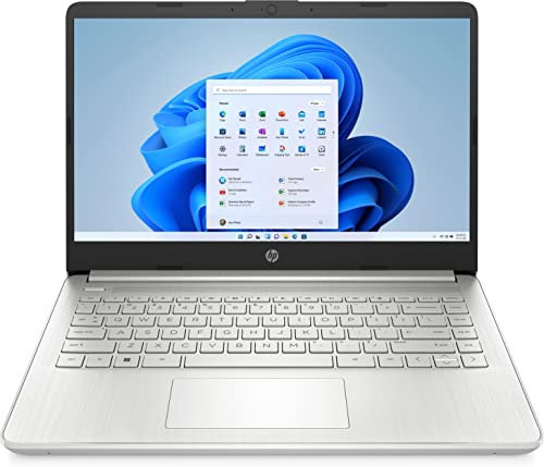 HP Laptop 14s-dq5001sf, Ordinateur Portable, Intel Core i3 1215U, 8 Go RAM, 256 Go SSD, Intel UHD Graphics, Écran 14 HD, Antireflet, Windows 11 S, Clavier AZERTY, Argent