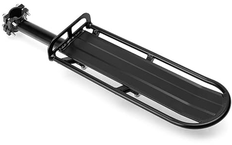 GepäCkträGer Fahrradgepäckträger Hinterer Gepäckträger Aluminiumlegierung Fahrradhalterung Schnellspanner Gepäckträger Mountainbike Kleiderbügel Fahrrad GepäCkträGer