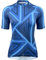 Wulibike Radtrikot Damen Kurzarm,Fahrradtrikot UPF Rennrad Trikot Damen Mountainbike-Shirt Frauen Fahrrad Shirts Cycle Tops Mit 4 Taschen Blau M