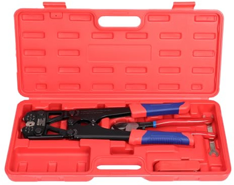 iCrimp Batteriekabelschuh Crimpzange Set 6–50 mm² mit Sechskant Crimp