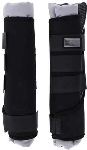 Covalliero Stallgamaschen CovallieroTherm Pony, paarweise, Pferdegamasche, Gamasche, Cova-Tex-Material, maschinenwaschbar bei 30 °C, schwarz, Pony