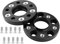 GEARMONSTER Élargisseur de voie, 2 x 20 mm, lot de rondelles d'écartement LK : 5 x 112 NLB:66.45, élargisseurs de voie 40 mm avec 10 boulons de roue M14 x 1,5 x 25 mm pour Benz, noir