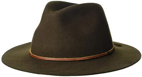 Brixton Unisex-Erwachsene Wesley Fedora Filzhut, Brown, X-Large