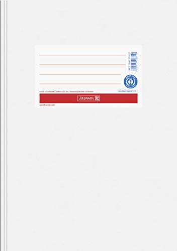 Baier & Schneider BRUNNEN Hefthülle aus Papier (1 Stück A4, Weiß)