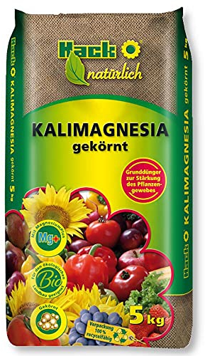 HACK Kalimagnesia gekörnt 5 kg Gartendünger Gemüsedünger Obstdünger Universal