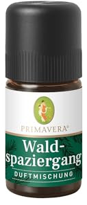 PRIMAVERA Duftmischung Waldspaziergang 5 ml - Riesentanne, Fichtennadeln und Vetiver - Aromaöl, Duftöl, ätherisches Öl Aromatherapie - erheiternd, vitalisierend - vegan