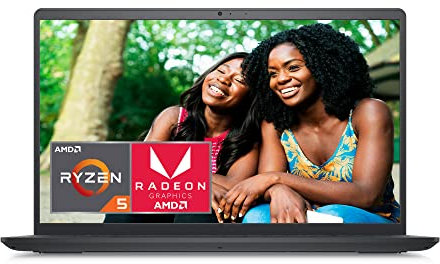 Dell Inspiron 15 3515 AMD Ryzen 5 3450U Ordinateur portable 15,6 Full HD Carbon Black 8Go de RAM SSD 256Go AMD Radeon Vega 8 Windows 11 Home Clavier AZERTY Français