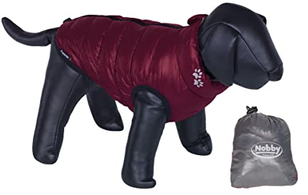 Nobby Hundemantel Light, Bordeaux-grau 26 cm, 1 Stück