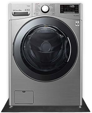 JARDIN202 - Alfombrilla Base Antivibración para Lavadora y Secadora | 60x60 cm |Antivibración para electrodomésticos | Seleccione espesor | 8 mm -