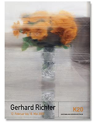 XCPORA Gerhard Richter Plakate Ausstellung Malerei Gerhard Richter Leinwand Wandkunst Gerhard Richter Drucke für Home Wanddekoration Bild 50x70cm Ohne Rahmen