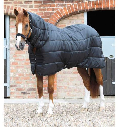 Premier Equine Coperta da Scuderia per Cavalli con copricollo 200 g
