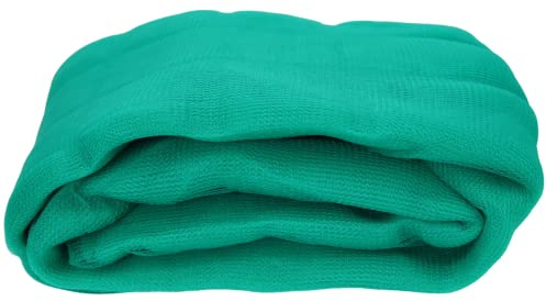 Lacers Gerüstschutznetze | Staubschutznetzte HDPE | Engmaschig | Robust | Vogelschutznetz | Gartennetz | Teichnetz | Obstbaumnetz | Taubennetz | Balkon Netz (3,07x20m, Grün, 1)