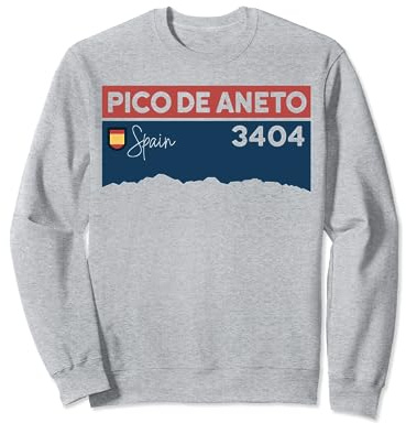 Pico de Aneto Skitour Hike Pirineos Maladeta Senderismo Regalo Sudadera