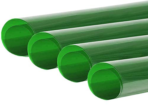 BOLLUMA 4PCS 40x50cm Lighting Gels Filter Green Light Flash Gel Color Correction Tramsparent Sheets Overlays for 800W Red Head Spotlight Strobe Speedlite Photography Studio Video