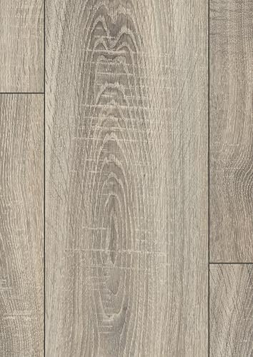 Muster EGGER NatureSense Laminat EL1056 Bardolino Eiche grau 297x193mm