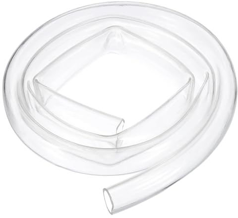 QUARKZMAN PVC-slang 27 mm ID x 33 mm OD (2 meter) – akvarieslangar – gummislang ölslang flexibel, livsmedelssäker och transparent för dricksvatten, hushåll och industri