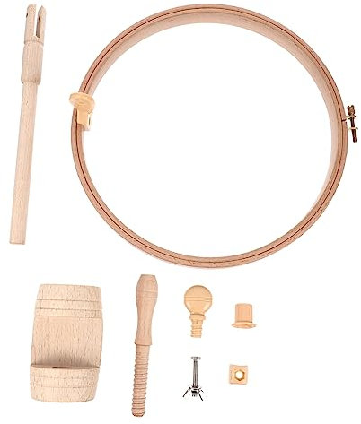 DIYEAH Holz Stickrahmen Mit Verstellbarem Tischständer Für Kreuzsticharbeiten Diy-desktop-holder Stickregal Für Handarbeiten Und Näharbeiten