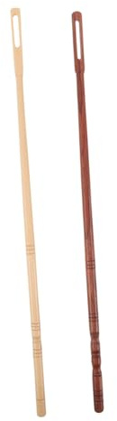 Abaodam 2pezzi Pulitore per Flauto in Legno Massello Bacchetta di Pulizia per Strumenti Fiato Kit di Manutenzione per Flauto Strumento di Pulizia Rimuove Umidità e Detriti Finitura Liscia