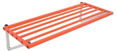 Scaffalatura da parete in metallo resistente, scaffale galleggiante per garage, cantina, negozio, capanno, cucina, dispensa, unità