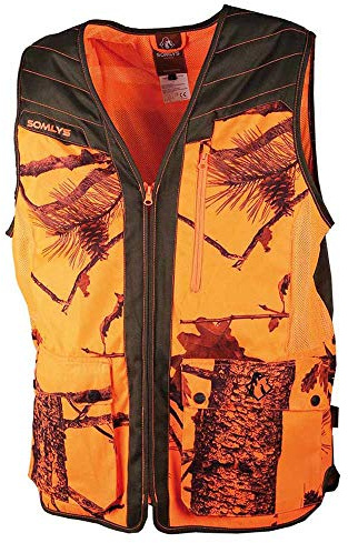 Somlys Gilet Camouflage Orange Summer V2 248N (3XL)
