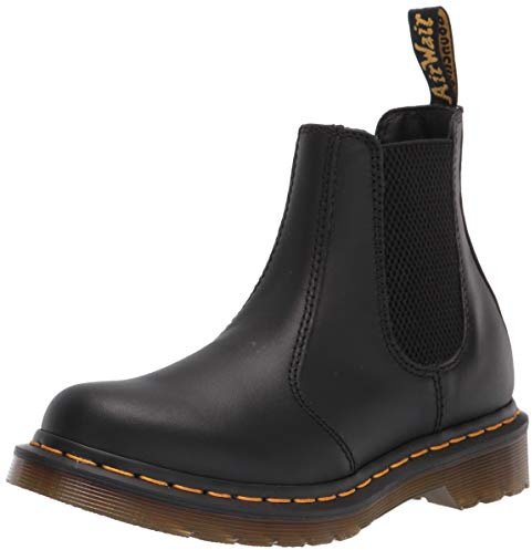 Dr. Martens Women's Chelsea Boot, Black Nappa, 7