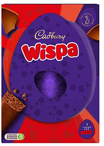 Cadbury Wispa Large Easter Egg 177g (Pack of 1)