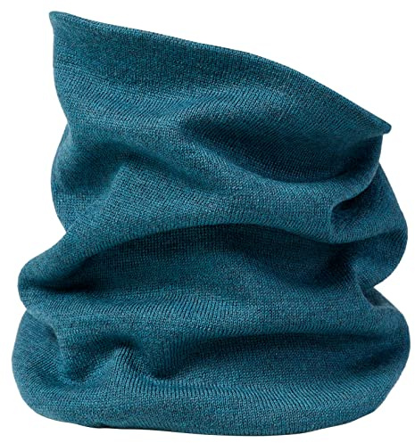 Enter the Complex® Sciarpa Tubolare Morbida, Sciarpa Loop, 100% Lana Merino, Donna e Uomo, Perfetta per l’Inverno, Traspirante, Verde petrolio