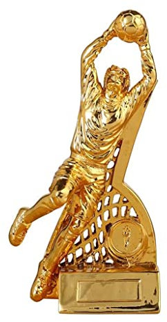 Trofei Trofei Sportivi Di Calcio Del Portiere, Trofei Portiere Della Coppa Del Mondo, Mestieri Di Placcatura In Resina, Trofei Di Gioco Di Calcio, Regali Fan Per Commemorare ( Colore : Oro , Size : 11