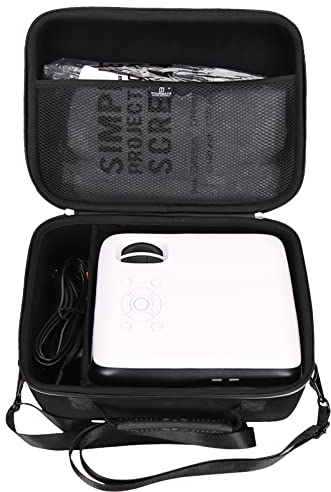 Harte Aufbewahrungstasche für Happrun Projektor, Reisetasche für native 1080P Bluetooth-Projektor – nur Tourmate Hülle