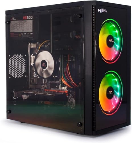 Veno Scorp Gaming PC AMD Ryzen 5 5600G RX VEGA 7 Graphics - 16GB 3200MHz RAM - 1TB NVMe SSD - 550W 80+ PSU - Windows 11 - WiFi - NOVA ARGB