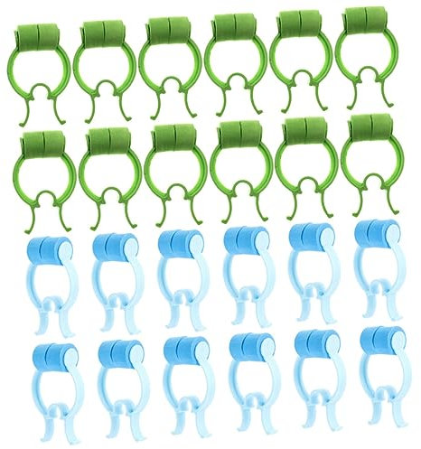 Gatuida Nasenblutenstopper Clips 24 Stück Tragbare Nasenstopper Ergonomisch Und Kompakt Für Notfälle Und Reisen Eva Und Pom Material Blau Grün
