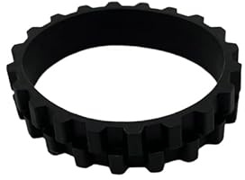 KXJSYL Tool 2PC Fit for Roborock S50 S55 S51 S6 S4 S5 Max S6 MaxV S6 Reine S7 Q7 Q5 G10 Roboter Staubsauger Rad Haut Reifen Leder Ring Zubehör