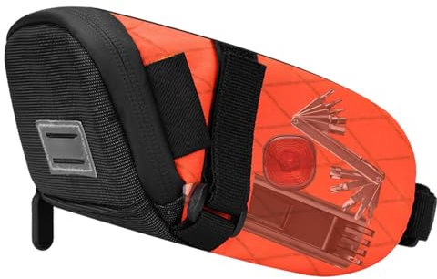 Fahrrad-Satteltasche,Fahrrad-Satteltasche | Fahrrad-Aufbewahrungstasche, Mountainbike-Zubehör, wasserdichte Satteltasche,Fahrradzubehör, Fahrradrahmentasche, reflektierende Fahrradtasche unter dem Sit