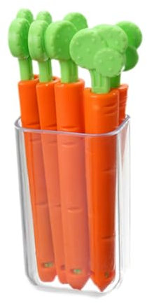 MagiDeal 5X Lebensmittel-Verschlussklammern, Lebensmittelbeutel-Chip-Clips, süßer Halter mit Aufbewahrungskoffer, Snack-Clips, Lebensmittel-Verschlussklemme