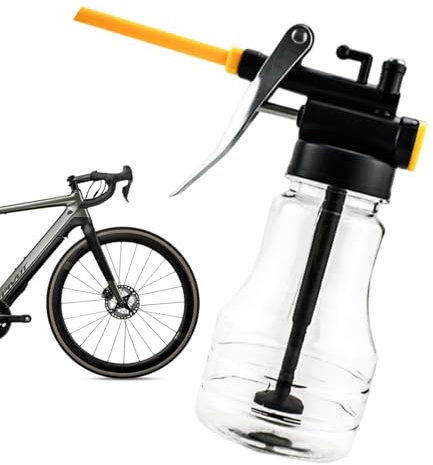 Ölkannenpumpenöler, Ölkanne mit Ausguss | Handlicher Motorölspender, Öldosenspender - Öldosen, praktische Hochdruckflasche für Fahrräder, Maschinen, Haushaltsgeräte